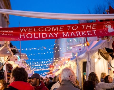 Downtown DC Holiday Market Banner