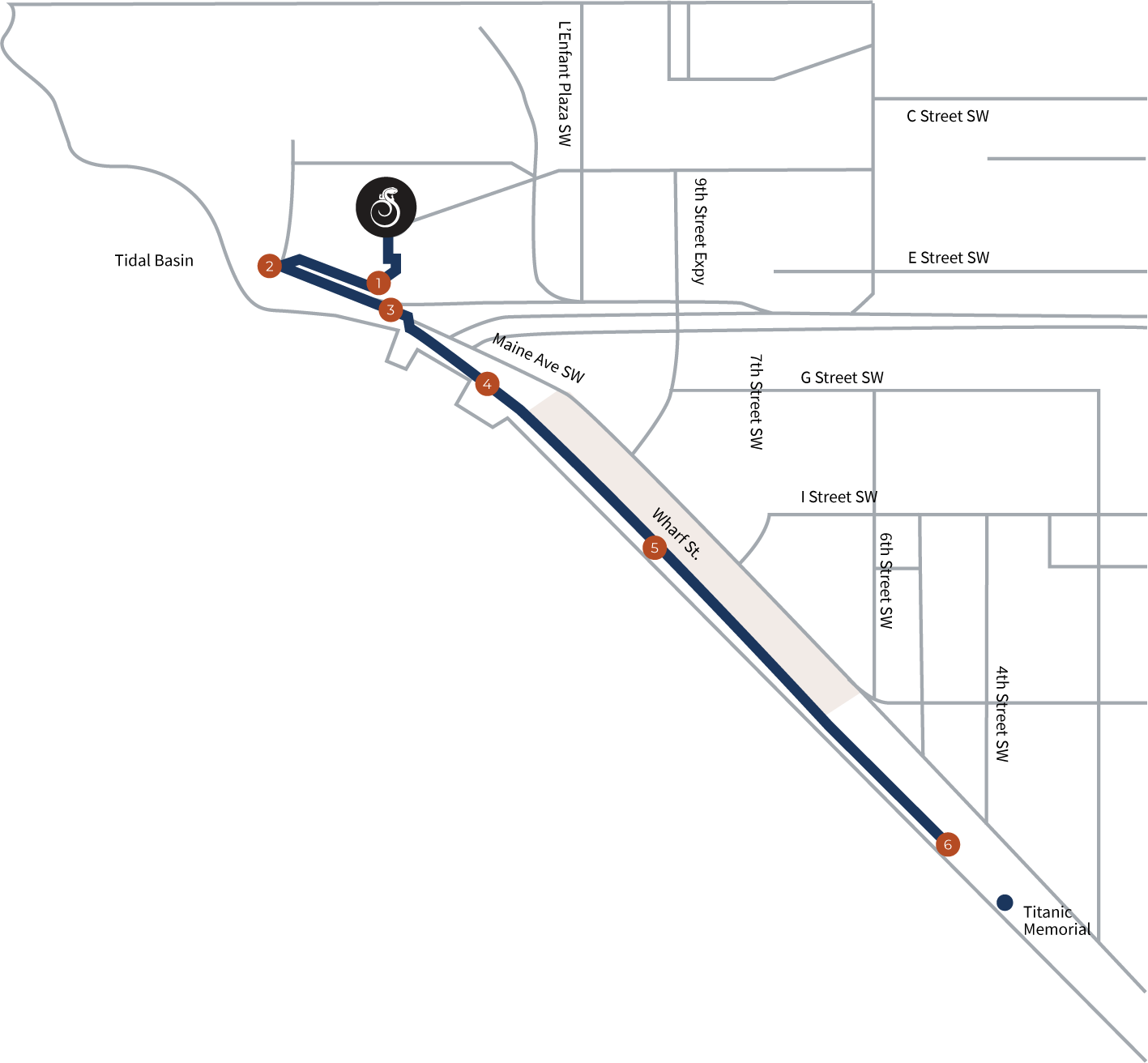 Waterfront Route